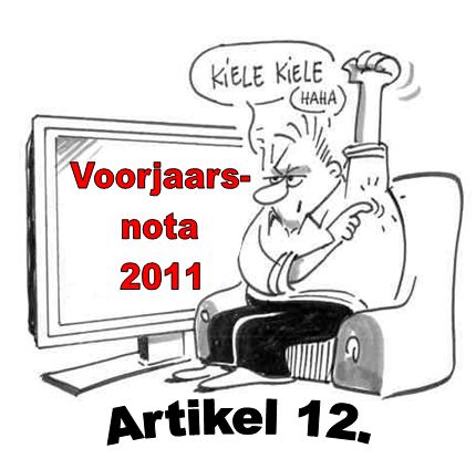 Plaatje Voorjaarsnota 2011 Artikel 12
